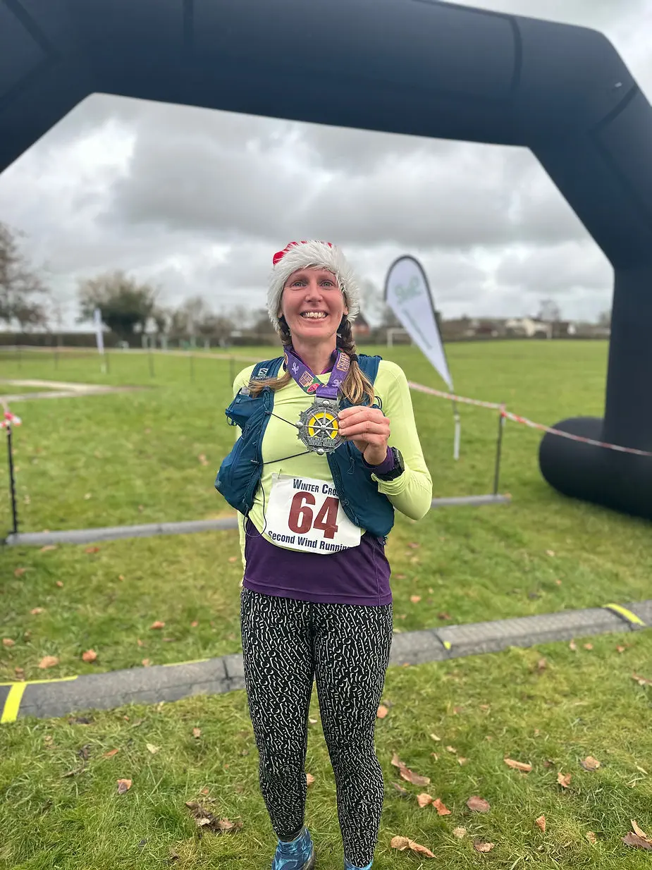 Winter Cross Ultra 50 km finish photo