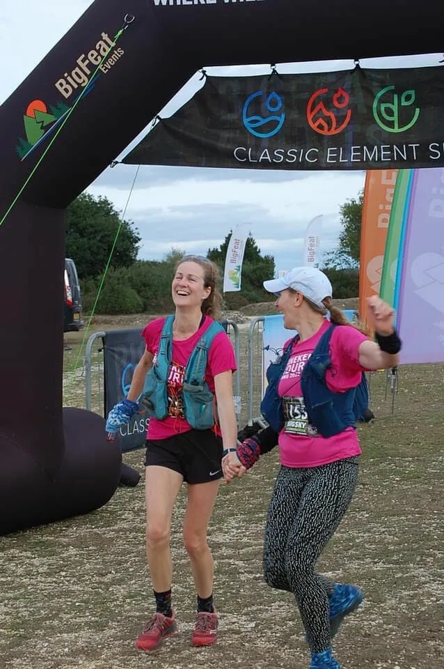 BigSky New Forest Ultra finish line